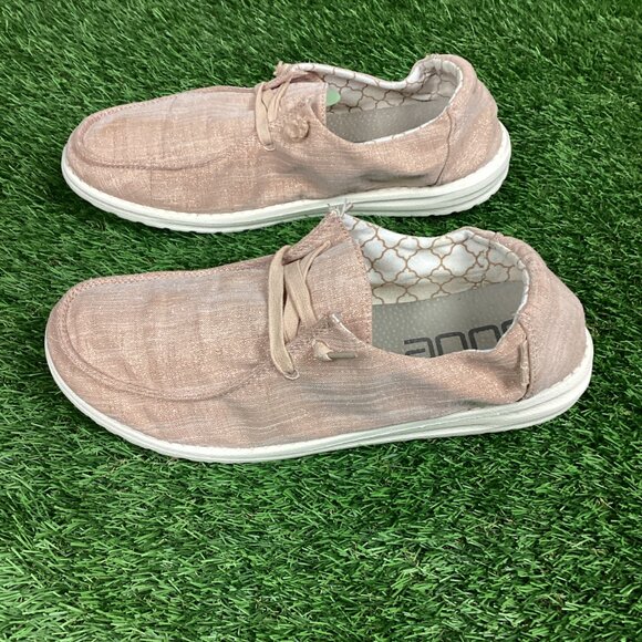 Hey Dude Wendy Shoe Rose Gold 11 - Picture 5 of 16